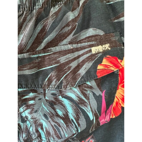 NWOT Hurley Boy's Hawaiian Tropical Pull On Mesh Briefs Swim Trunks XL - Picture 5 of 8